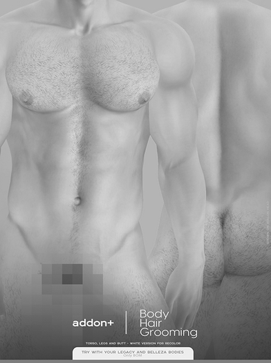 DEMO addon+ Body Hair Grooming
