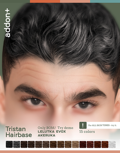 addon+ Tristan Hairbase LeL EVOX