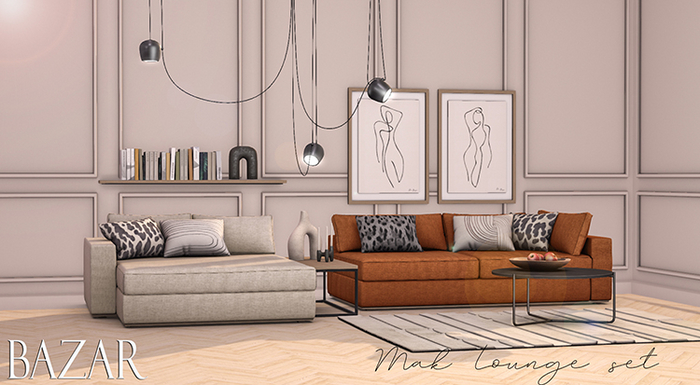 ~BAZAR~Mak Lounge set PG