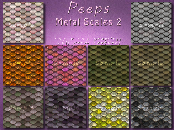 Peeps Textures Metal Scales 2