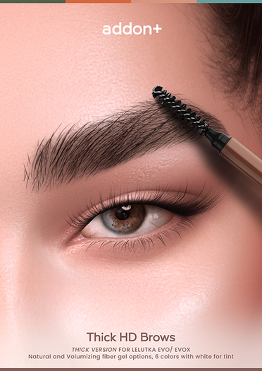 addon+ Tiffany HD Brows Thick LeL