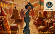 VedavVogue Lasmia Saree green  Lara X