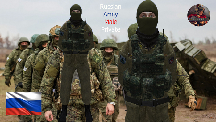 SVP RUSSIAN ARMY MALE PRIVATE UNIFORM