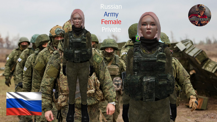 SVP RUSSIAN ARMY FEMALE PRIVATE UNIFORM