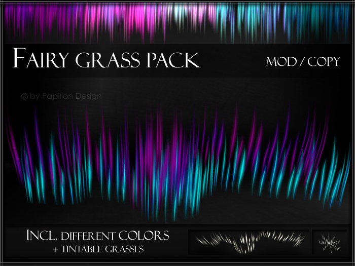 .:: PaPiLLoN Design ::. Fairy Grass Pack
