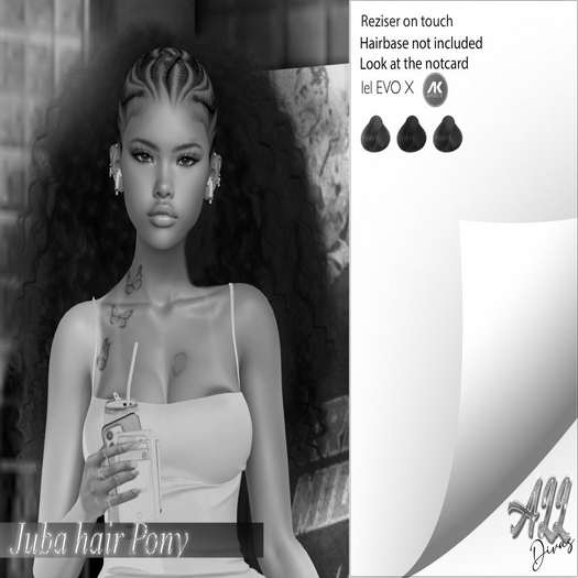 [All Divas] Juba Curly Pony DEMO