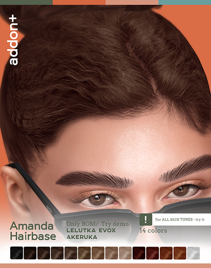 addon+ Amanda Hairbase LeL EVOX