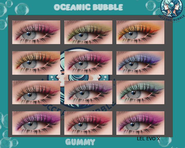 Oceanic Bubbles-Gummy Collection EvoX