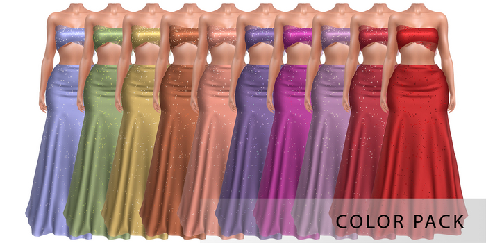 Lilleth. GLITTER Gown Colors - Valentine Gown - Legacy 