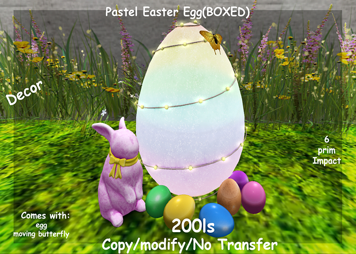 Pastel Easter Egg(BOXED)