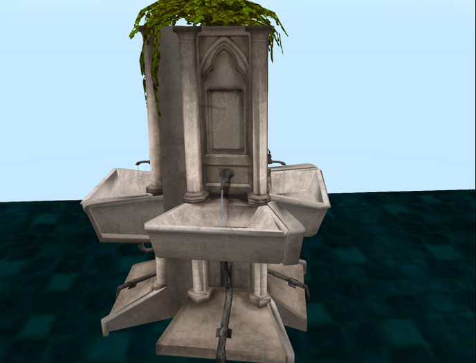Toilet Sink running