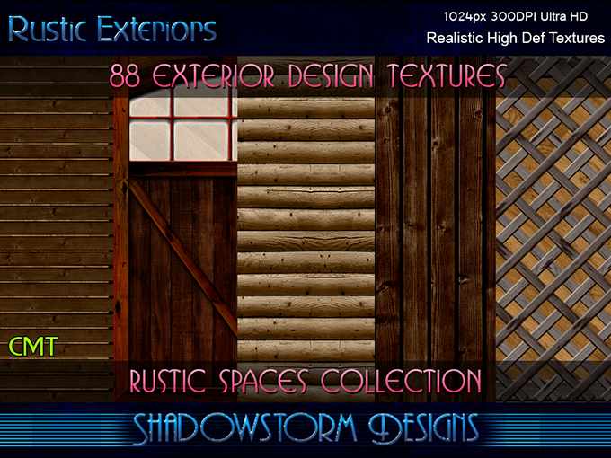 Rustic Exteriors Collection Textures