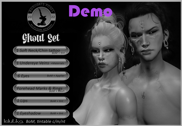 BodyArts Ghoul Set  DEMO