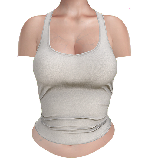 BUENO-Jessa Tank-White