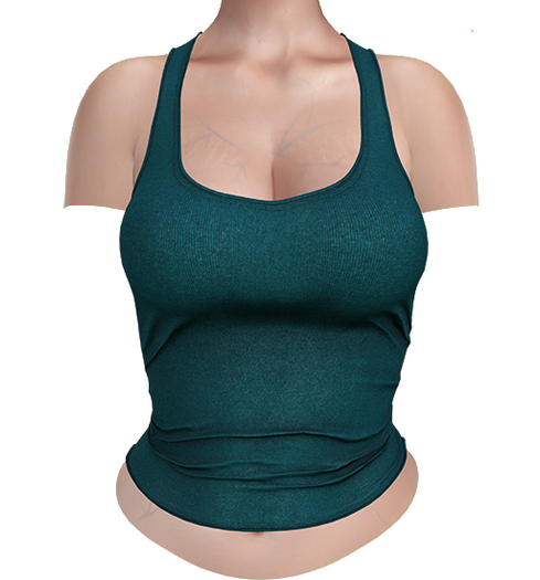 BUENO-Jessa Tank-Teal