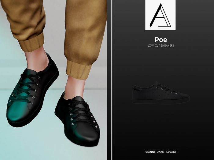 [ALF] Poe Sneakers - Black
