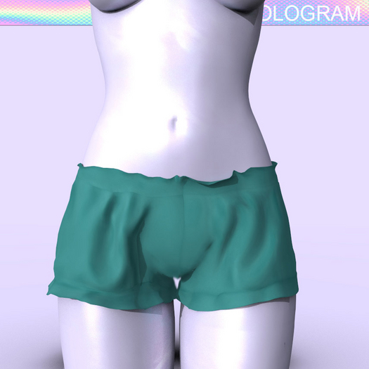 Teal Comfy Shorts