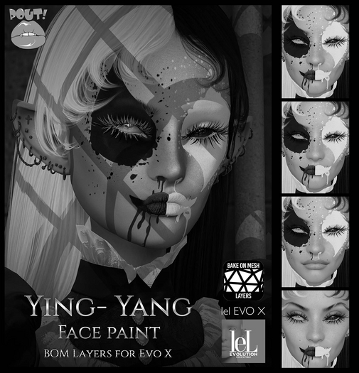 [POUT!] Ying Yang Facepaint - DEMO 
