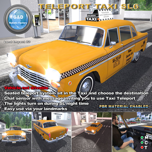 G&D ROBOTIC Teleport TAXI SL6
