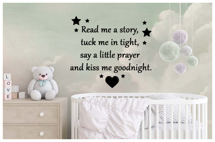 [Tots 'N' Toddlers] ~ Wall Decal "Read me a story"