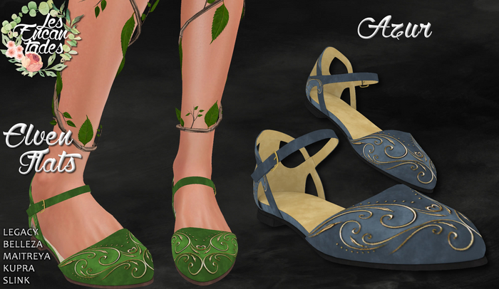 *LE* Elven Flats Azur