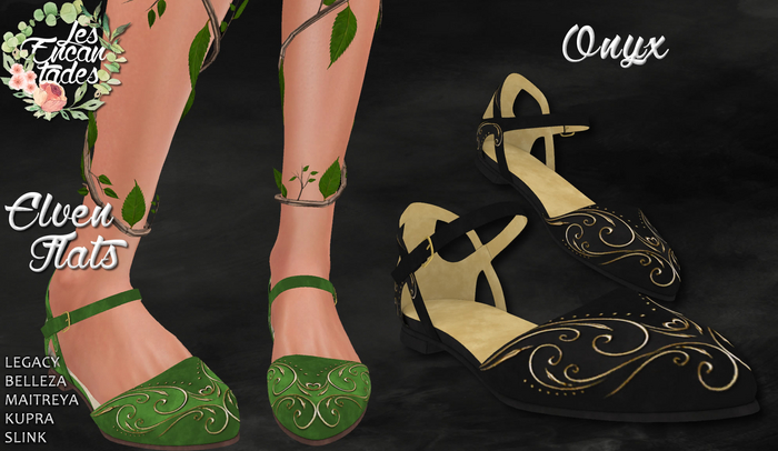 *LE* Elven Flats Onyx