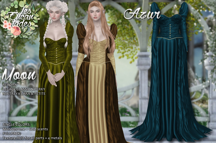 *LE* Moon Azur - Elven Gown