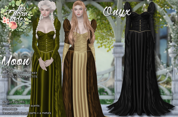 *LE* Moon Onyx - Elven Gown