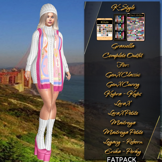 [K-Style] OUTFIT GRAZIELLA - FATPACK #3
