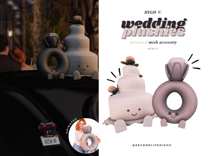 [high v.] plushy wedding tings chubby pack (add)