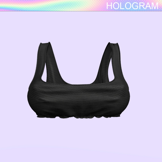 Black Rouched Tank