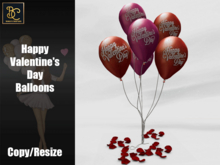 BMC5249 - HAPPY VALENTINE'S DAY BALLOONS