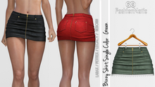 Skirt Bizzy Green - FashionNatic