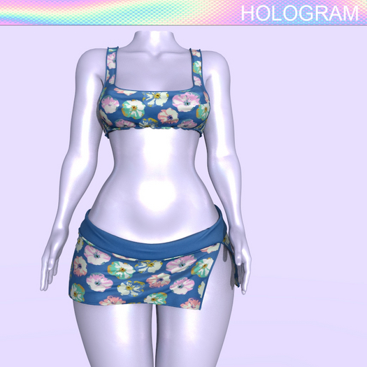 Flowers Rouched Outfit