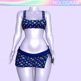 Outer Space Rouched Outfit
