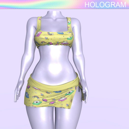 UFO Rouched Outfit