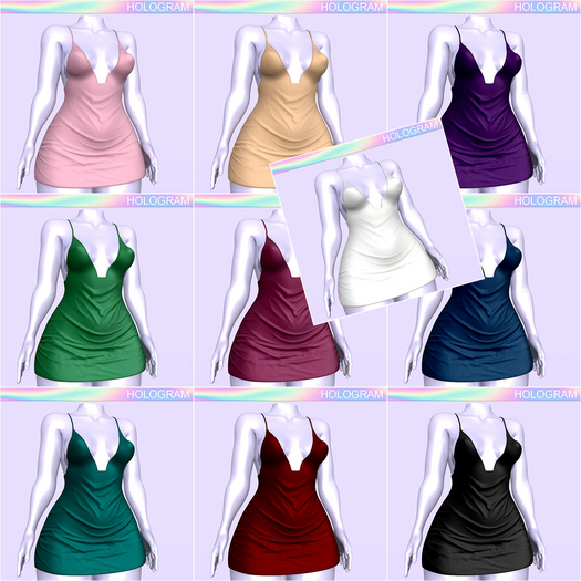 HOLOGRAM FATPACK Sexy Dress