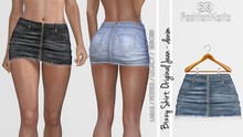 Skirt Bizzy Original Denim - Jeans- FashionNatic