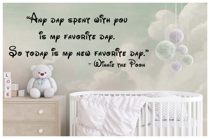 [Tots 'N' Toddlers] ~ Wall Decal "Any day spent with you"