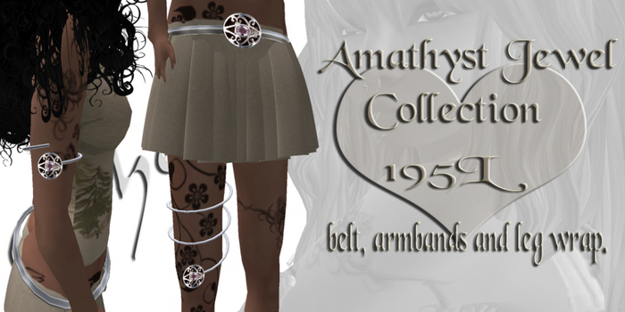 Amathyst Jewelry Set