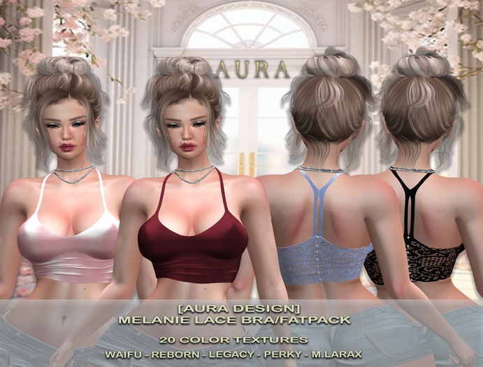 [Aura Design] Melanie Bra/FATPACK