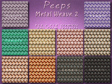 Peeps Textures Metal Weave 2