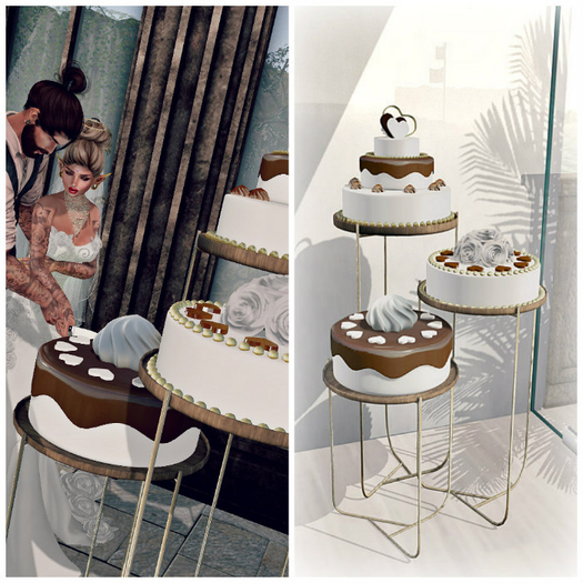 [WP] Chokolate and vanilla dream Wedding Cake