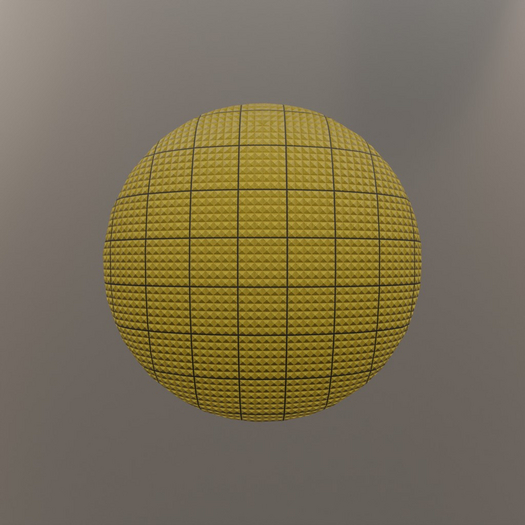 (TI) PBR Walling (Yellow, Sound Proofing. Pyramid)