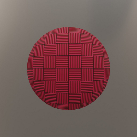 (TI) PBR Walling (Red, Sound Proofing. Triangles)