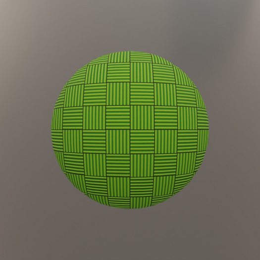 (TI) PBR Walling (Green, Sound Proofing. Triangles)