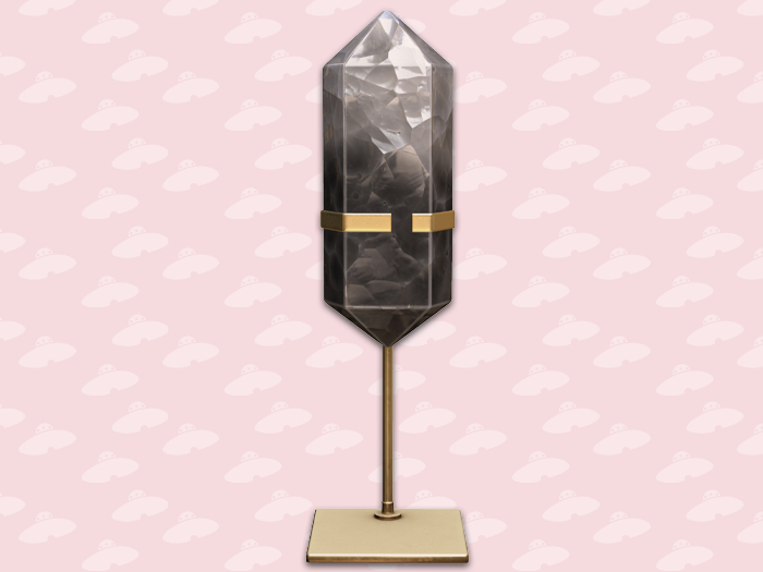 Amalgam: Arlo Crystal Display - Smoky Quartz [add]