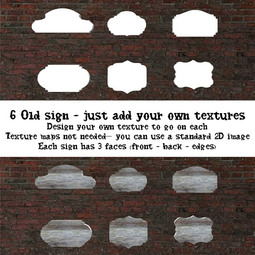 6 Old signs