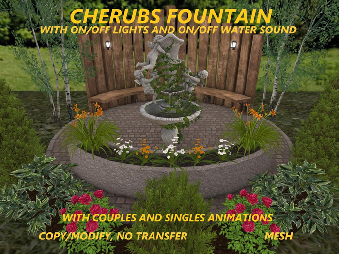 CHERUBS FOUNTAIN