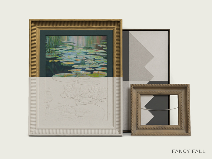 Fancy Fall Collector's Leaning Art
